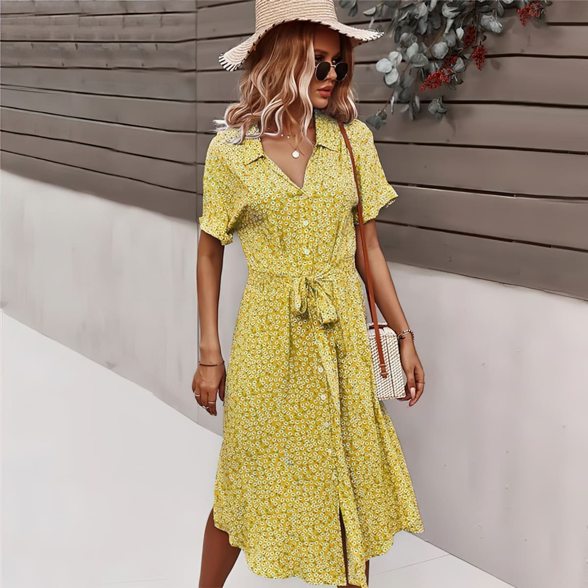 Lively® Vêtements été Jaune / S Robe d'été Berlin | Lively®