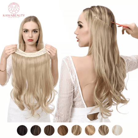 Lively® Unsichtbare Haar Extensions - Gewellt